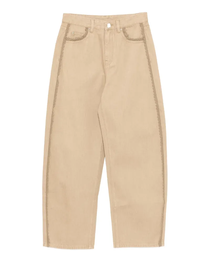 JNBY Jeans mit Wellensaum - Nude Nude