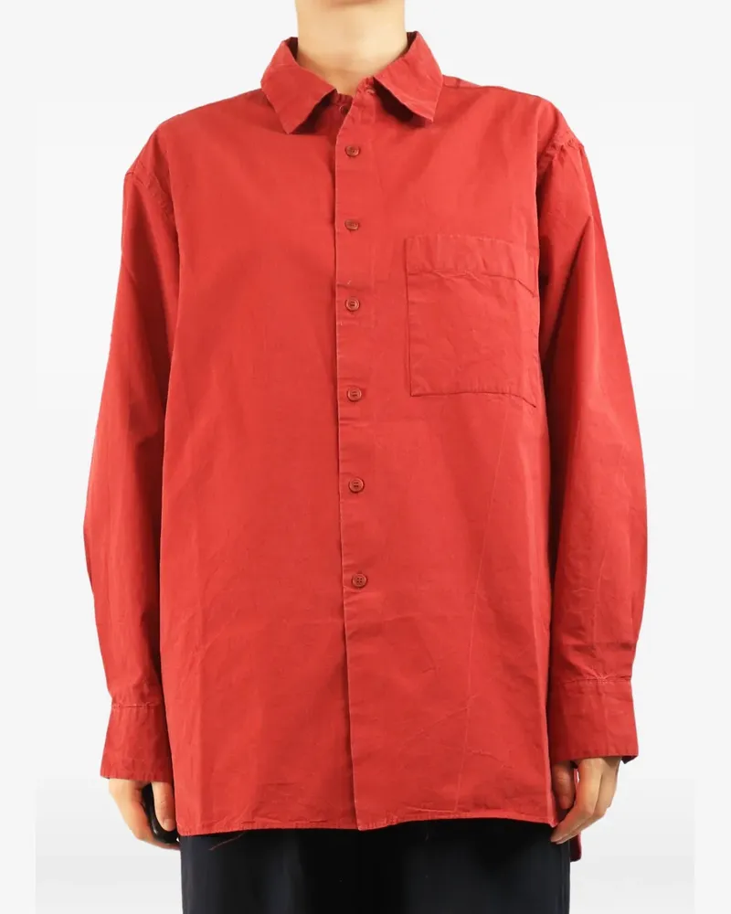 Casey Casey cotton shirt - Rot Rot