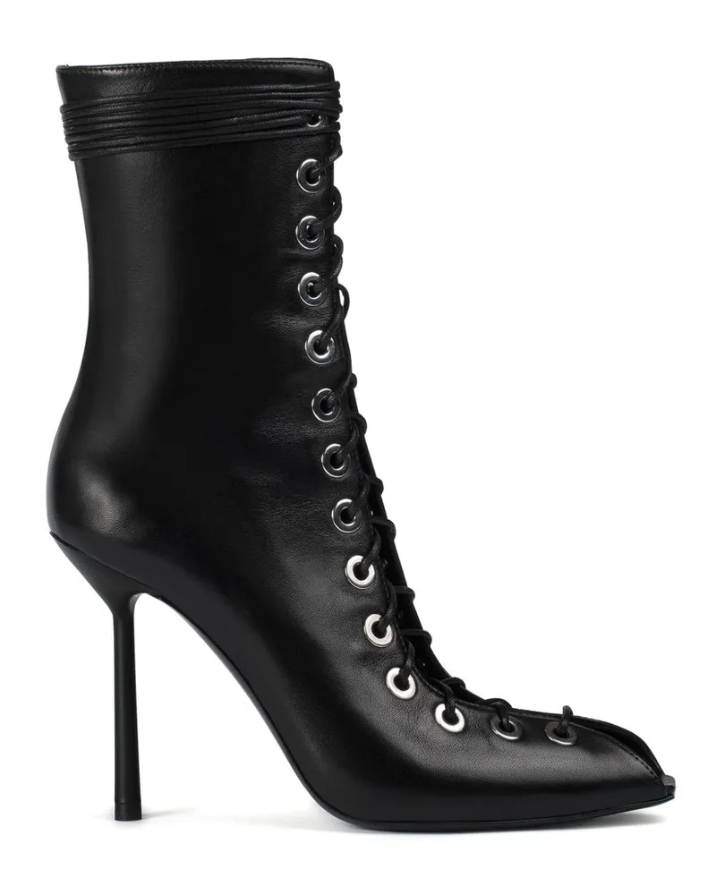 Le Silla Courtney Stiefel 100mm - Schwarz Schwarz