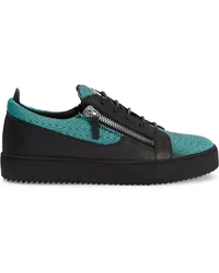 Giuseppe Zanotti Frankie Sneakers in Colour-Block-Optik Schwarz