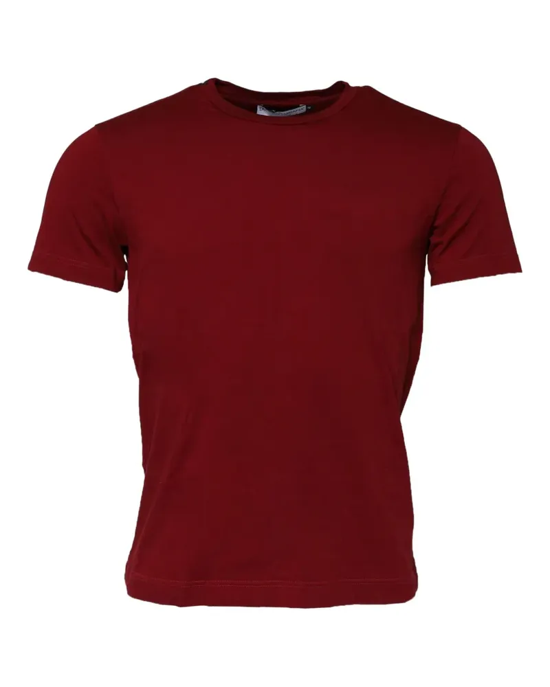 Dolce & Gabbana Klassisches T-Shirt - Rot Rot