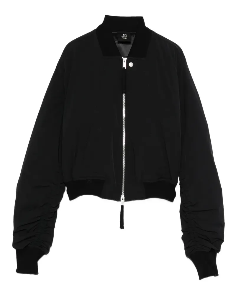 THOM KROM Langärmelige Bomberjacke - Schwarz Schwarz