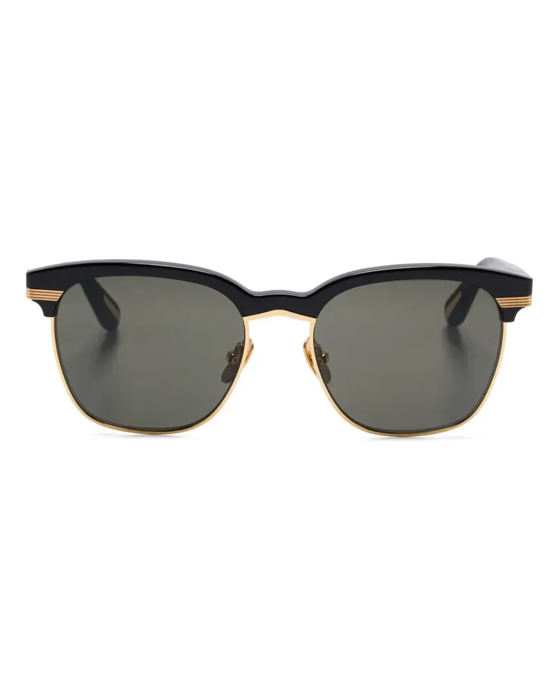 Linda Farrow Darin Sonnenbrille - Schwarz Schwarz