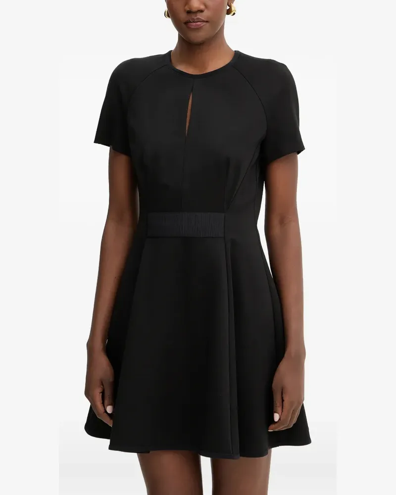 HUGO BOSS Kleid mit Cut-Outs - Schwarz Schwarz