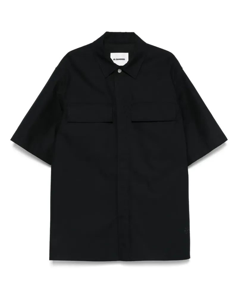 Jil Sander Wasserabweisendes Hemd - Blau Blau