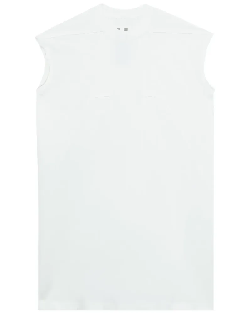Rick Owens Spintered Tarp Tanktop - Weiß Weiß