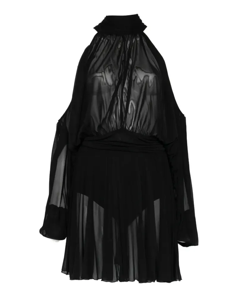 Giuseppe di Morabito halterneck mini dress - Schwarz Schwarz