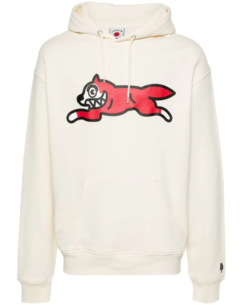 ICECREAM Running Dog Popover Hoodie - Nude Nude
