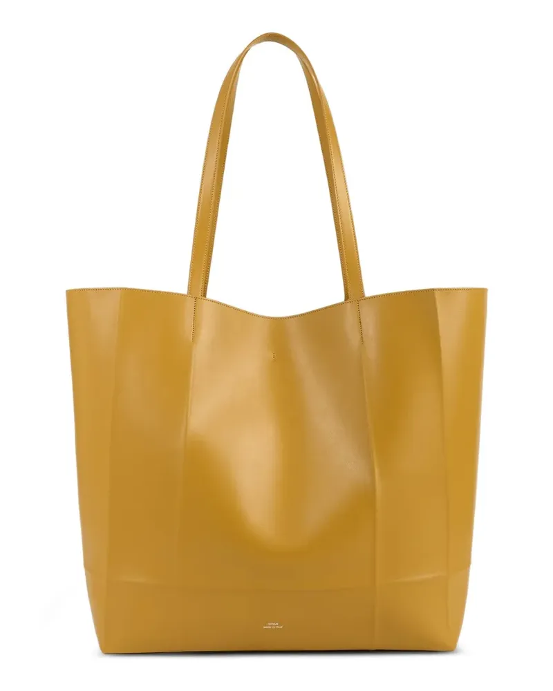 Totême Roam Tote Bag aus Leder - Gelb Gelb