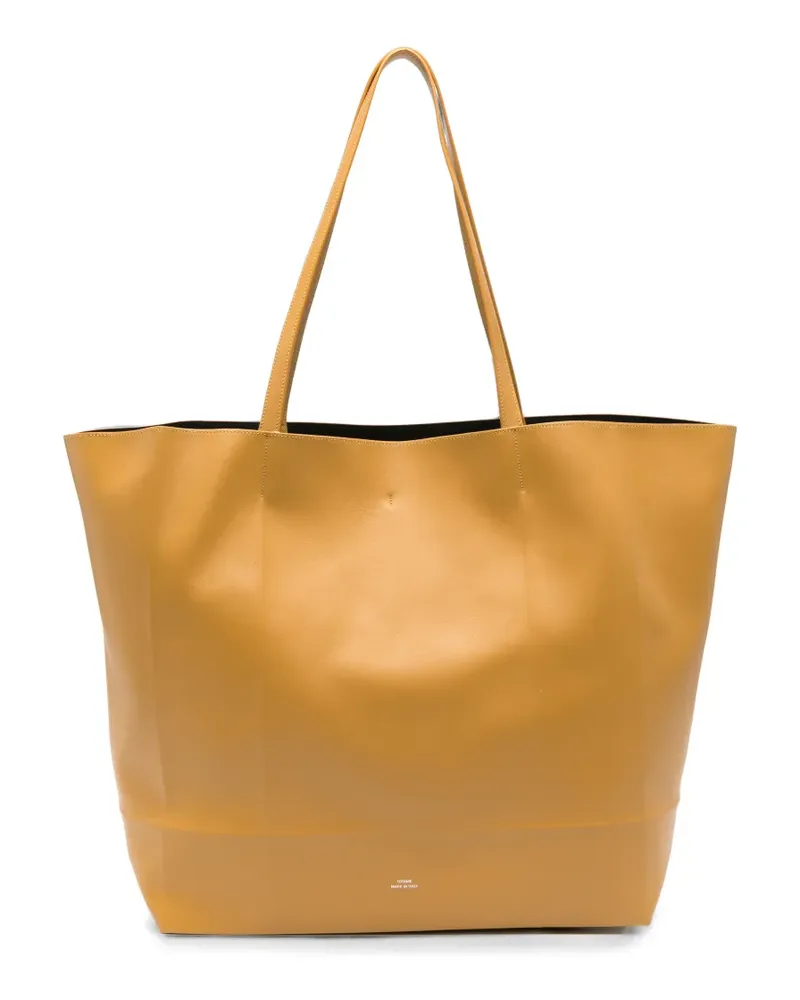 Totême Roam Tote Bag aus Leder - Gelb Gelb