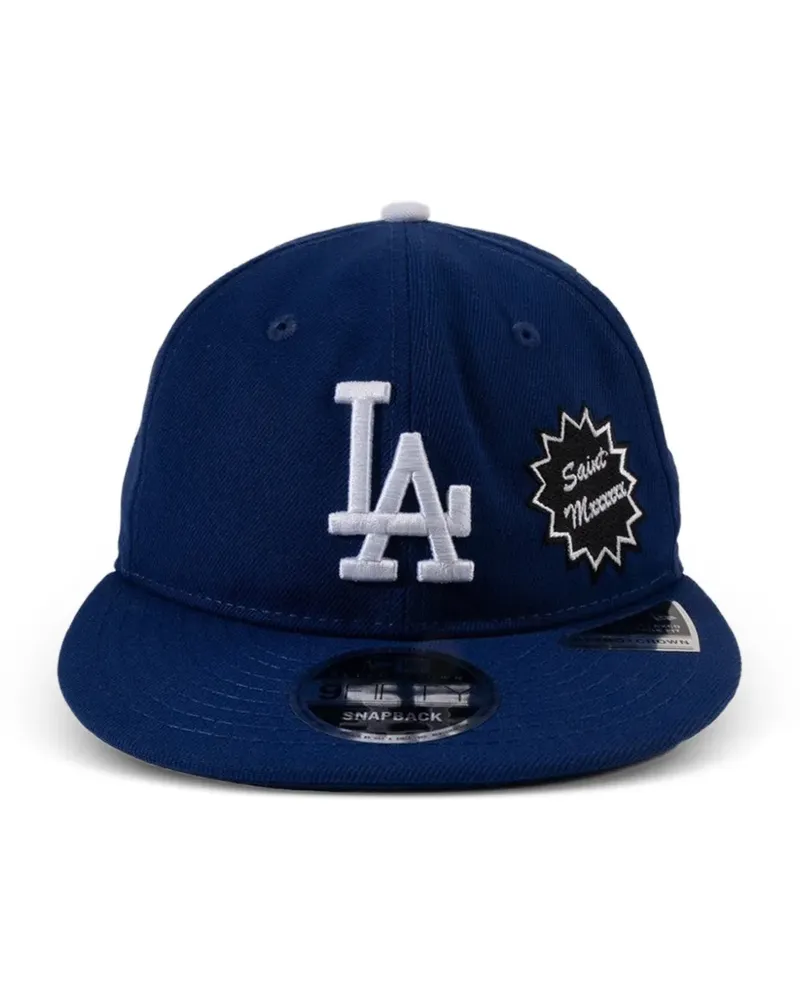 SAINT MXXXXXX x New Era Los Angeles Dodgers Baseballkappe mit Logo - Blau Blau