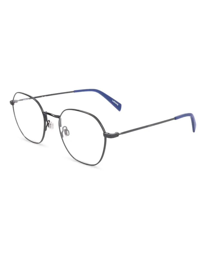 Levi's Brille mit rundem Gestell - Grau Grau
