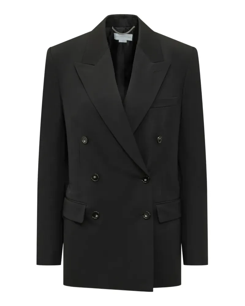 Stella McCartney double-breast blazer - Schwarz Schwarz