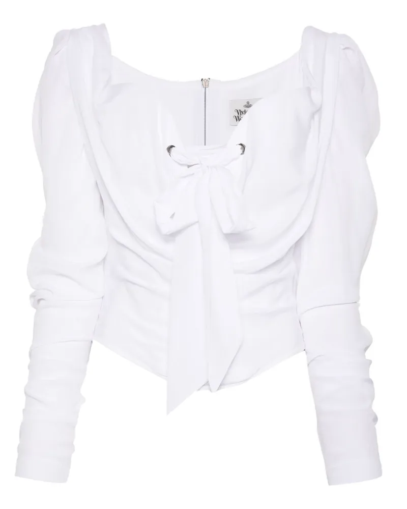 Vivienne Westwood Iwona Korsett-Top - Weiß Weiß