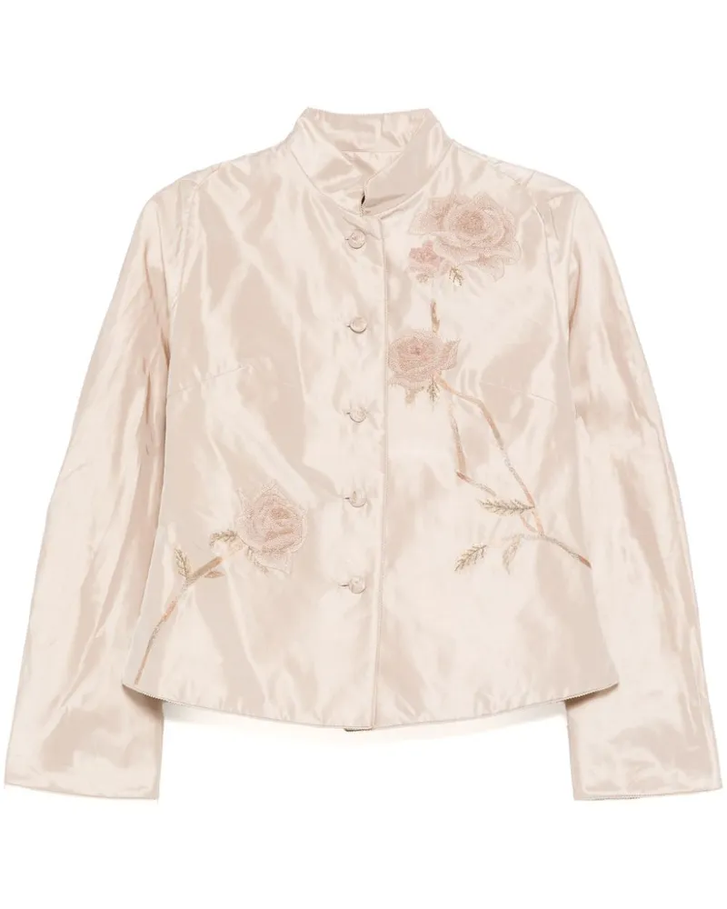 SHIATZY CHEN Libre Collection Jacke mit Mandarinkragen - Nude Nude