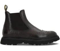 Perforierter Chelsea-Boots - Braun