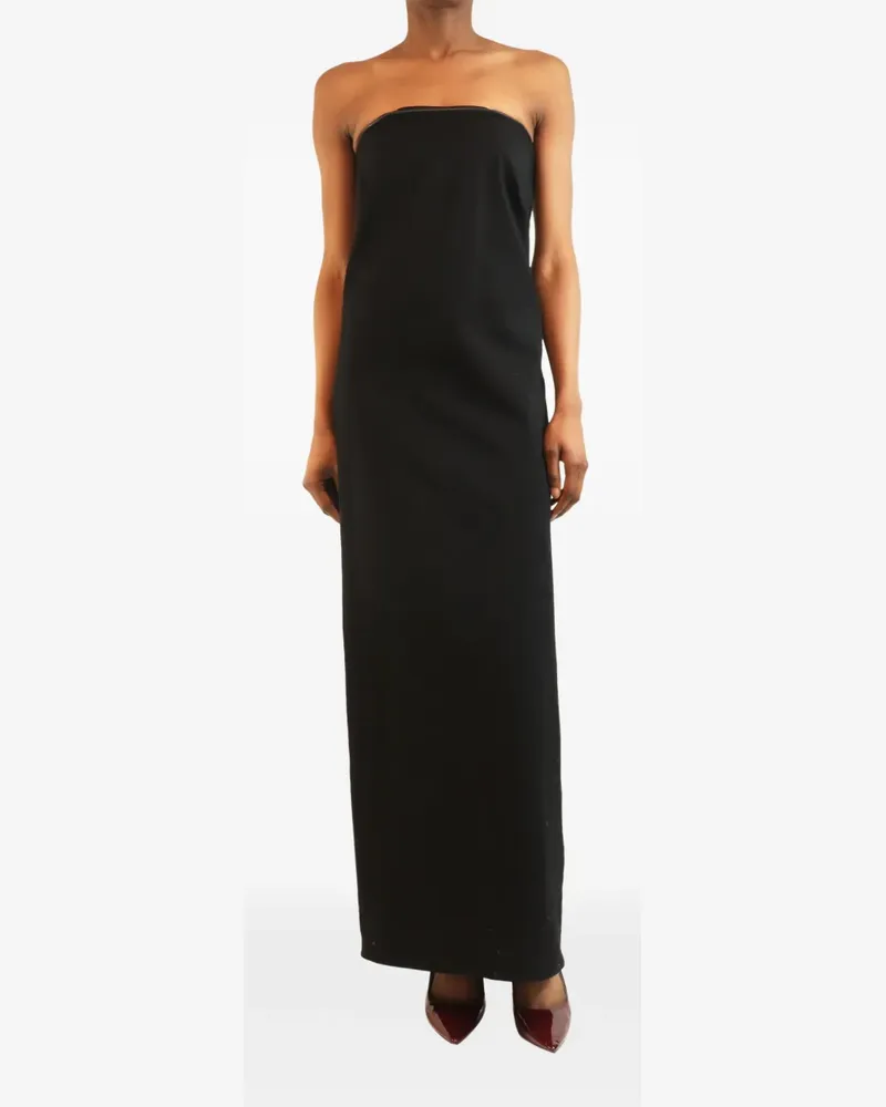 Co Schulterfreies Kleid - Schwarz Schwarz
