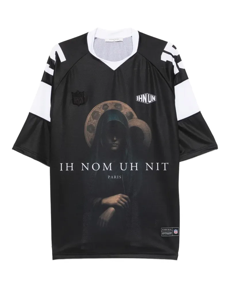 IH NOM UH NIT Holy Mary T-Shirt - Schwarz Schwarz