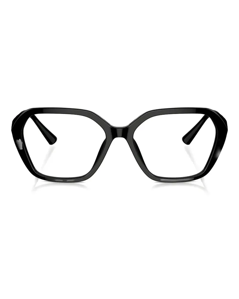 Jimmy Choo Brille mit geometrischem Gestell - Schwarz Schwarz