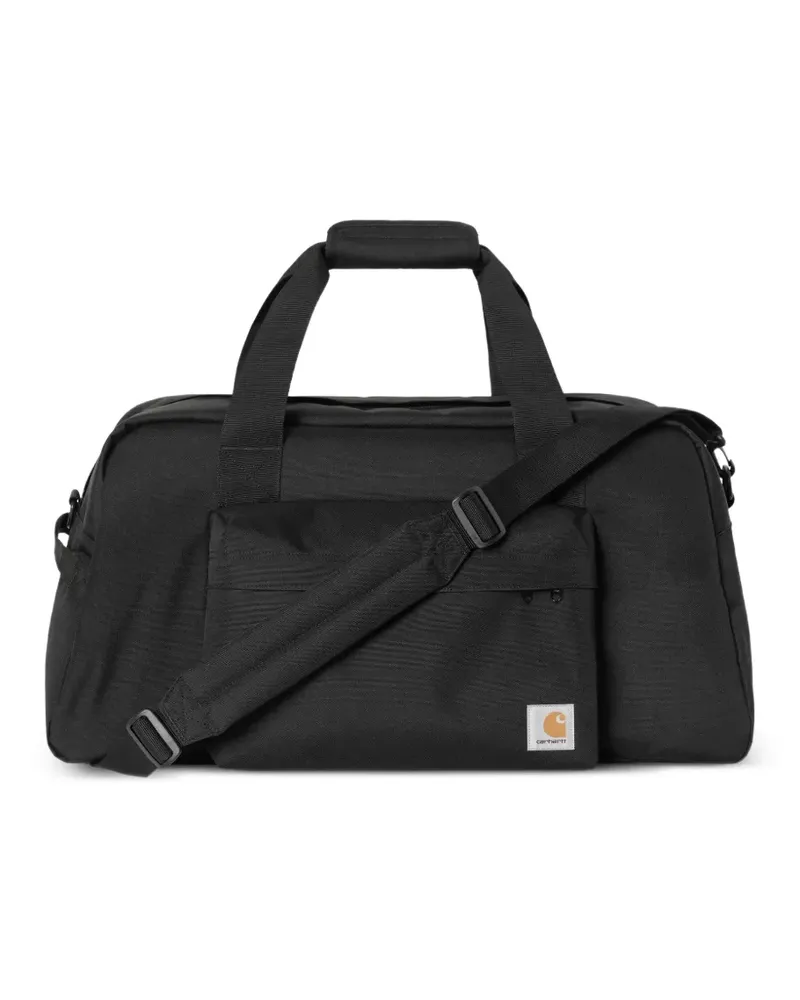 Carhartt WIP Reisetasche mit Logo-Patch - Schwarz Schwarz