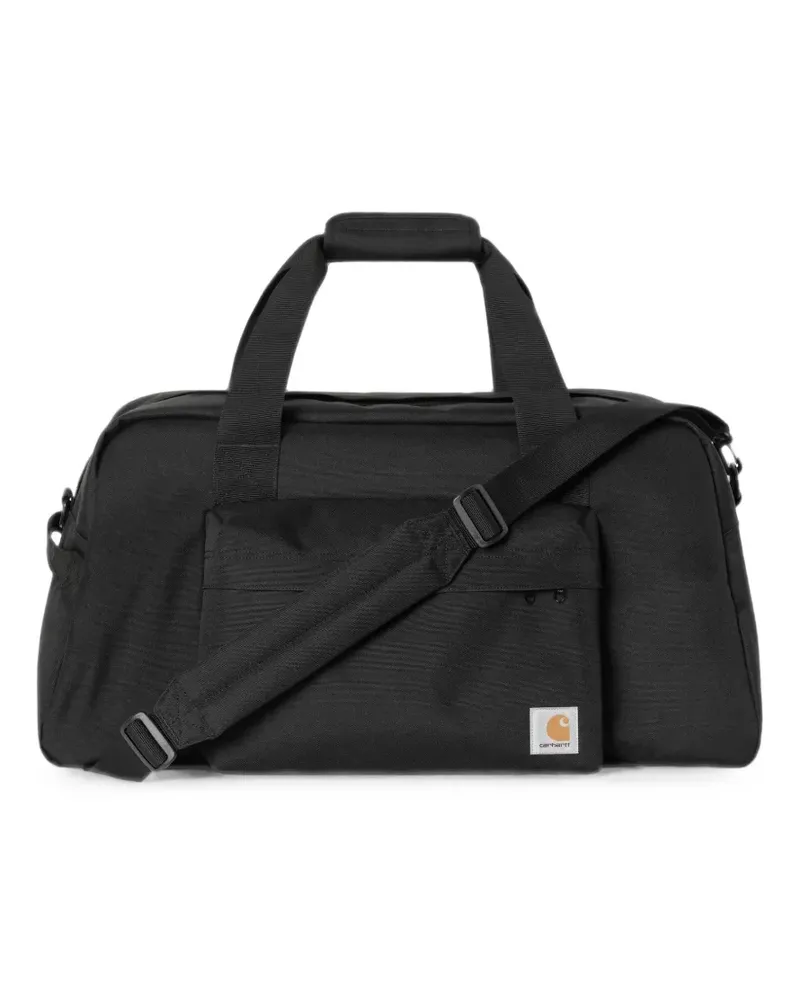 Carhartt WIP Reisetasche mit Logo-Patch - Schwarz Schwarz