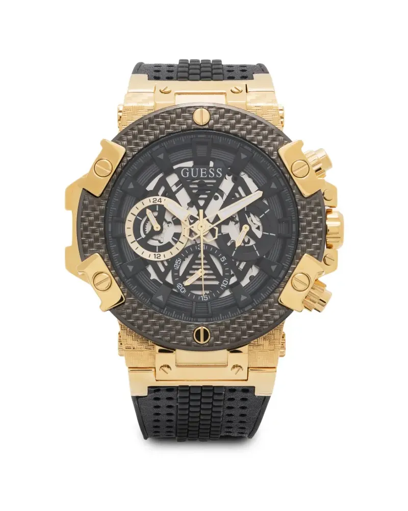 Guess Carbon 46mm - Schwarz Schwarz