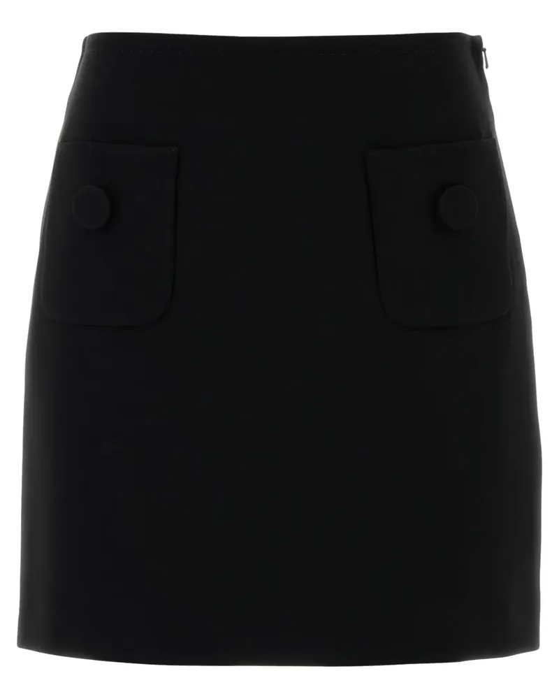 Max Mara Pagine Minirock - Schwarz Schwarz