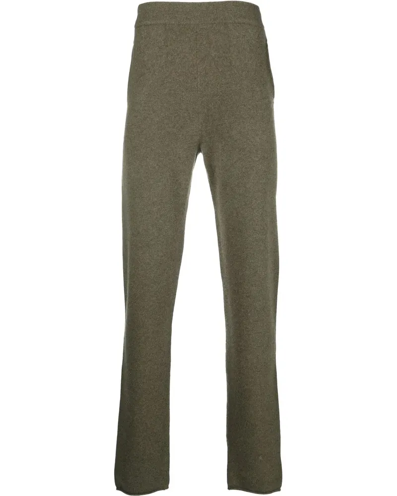 extreme cashmere Hose mit geradem Bein - Grün Grün