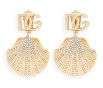 DG Muschel-Ohrclips - Gold