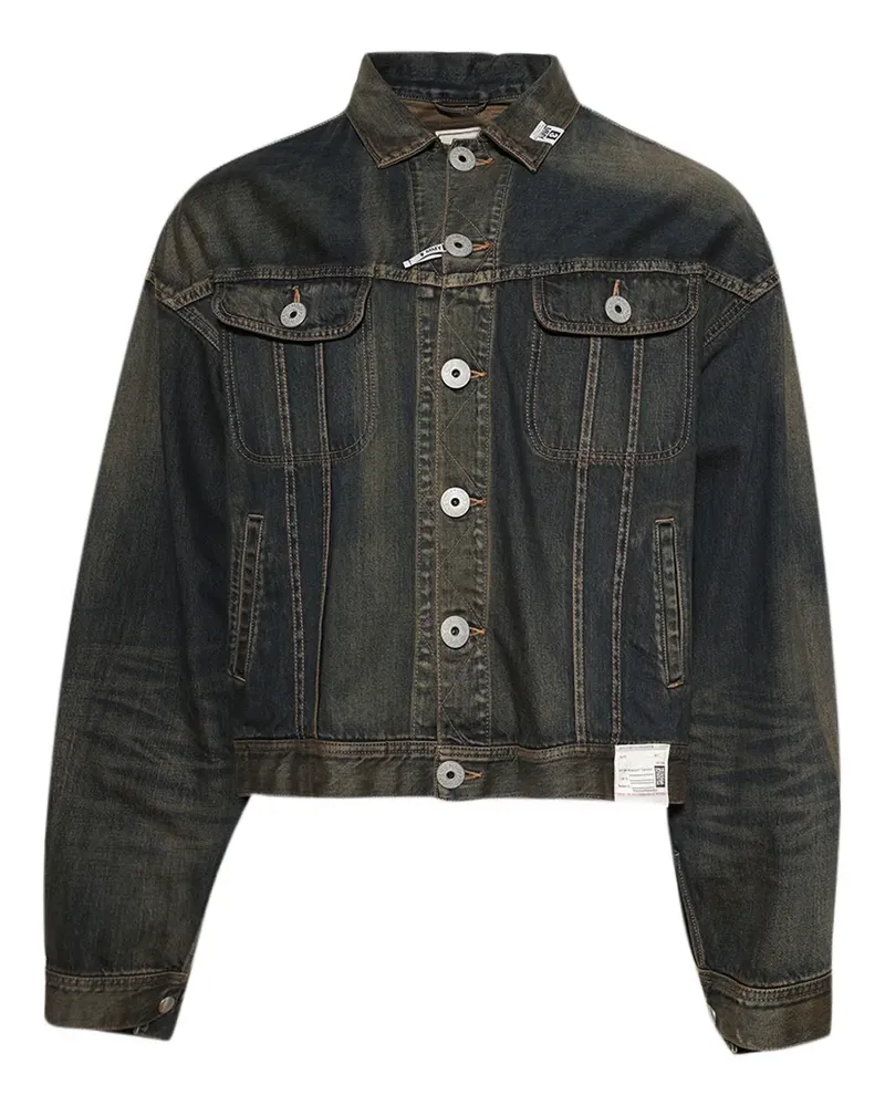 MIHARAYASUHIRO Both Sides Front Jeansjacke - Braun Braun