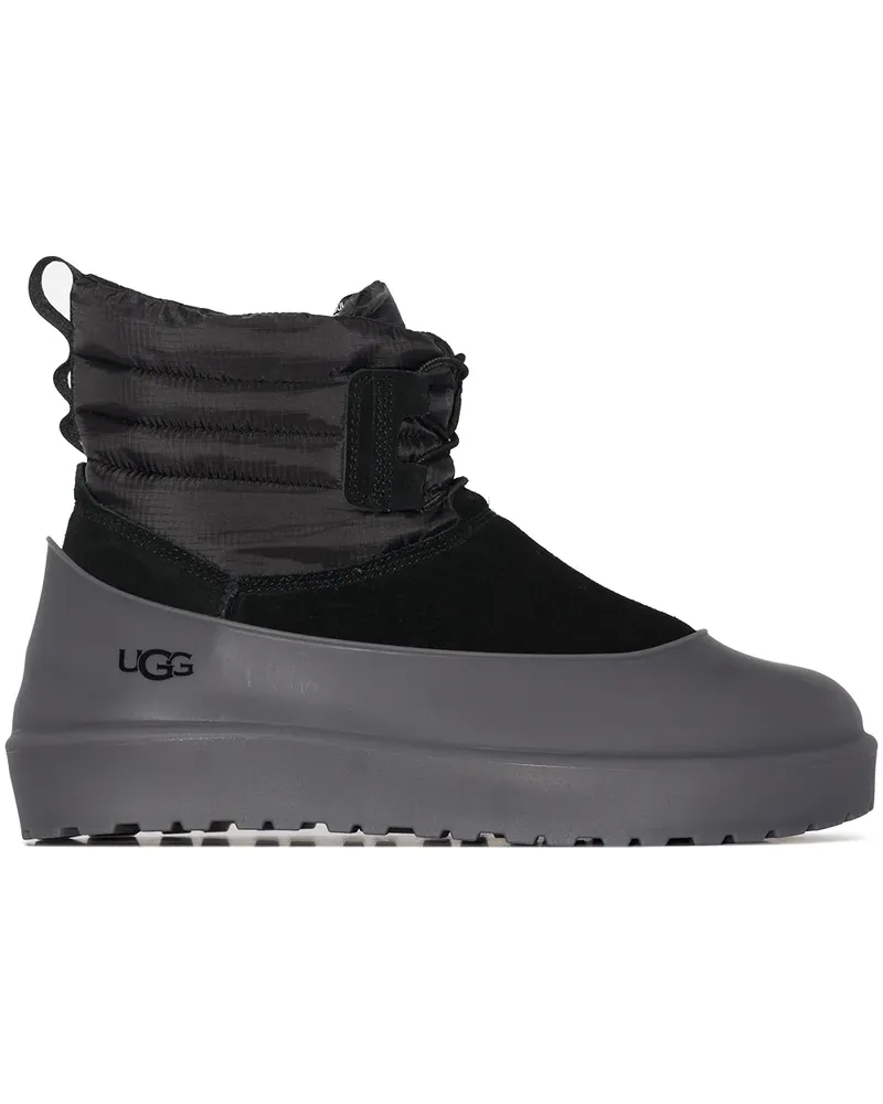 UGG Wasserdichte Classic Mini Stiefel - Schwarz Schwarz