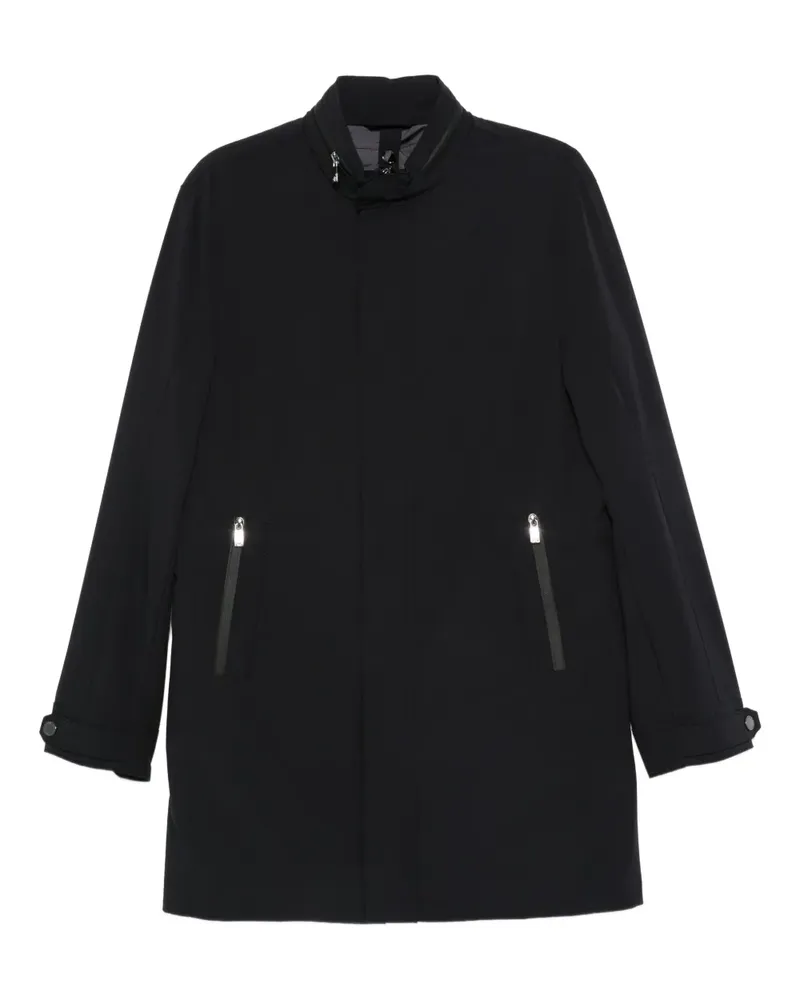 Corneliani Einreihiger Mantel - Blau Blau