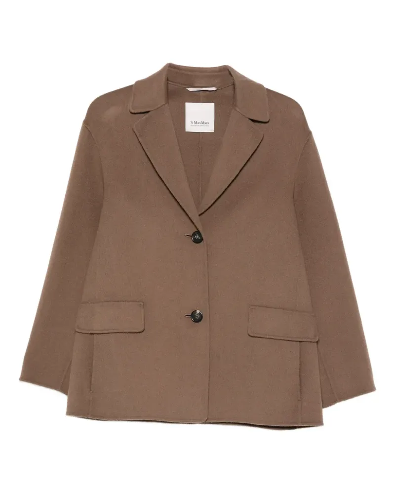 Max Mara Melfi single-breasted notch-lapel jacket - Braun Braun