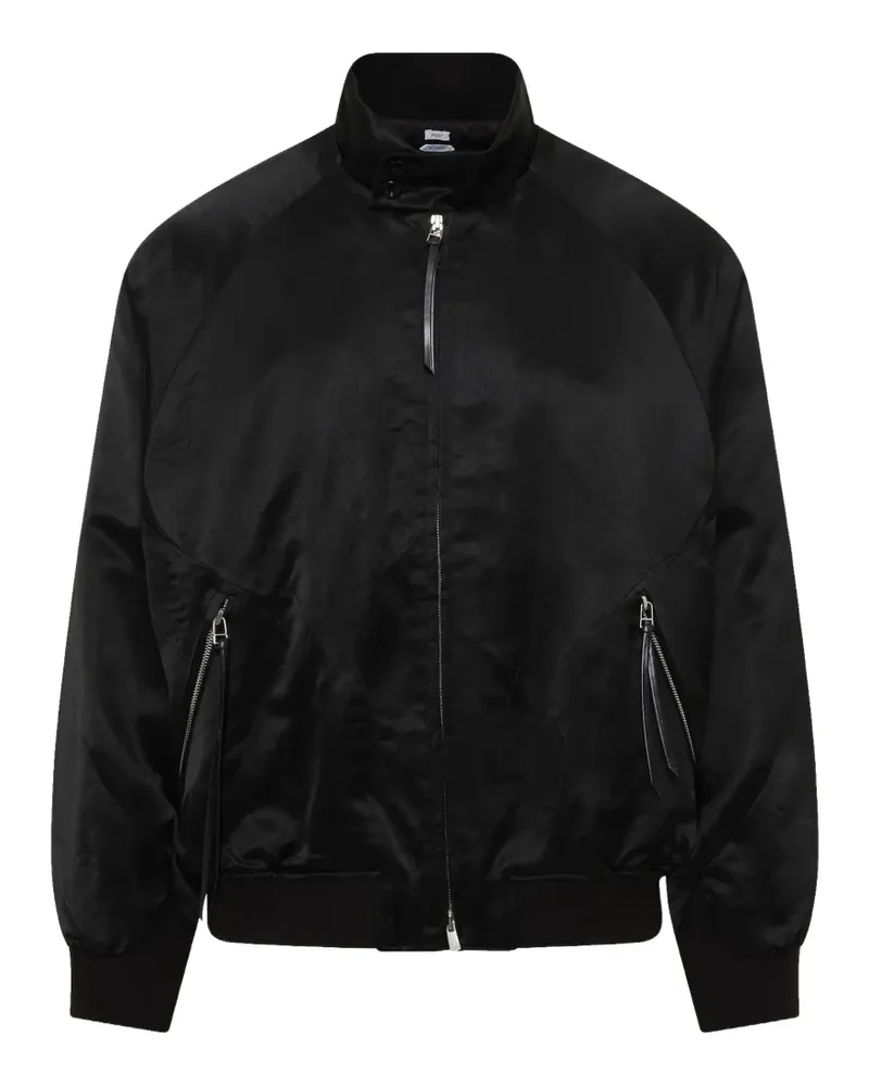 Post Archive Faction Opening bomber jacket - Schwarz Schwarz