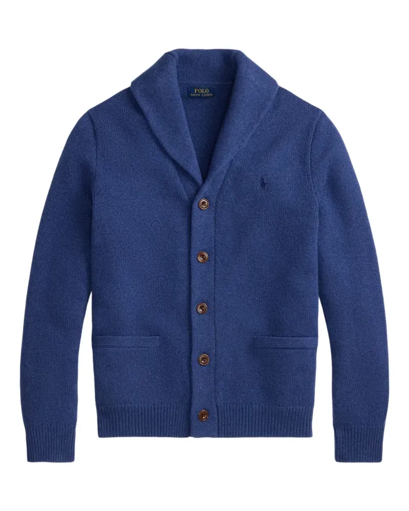 Ralph Lauren Klassischer Cardigan - Blau Blau