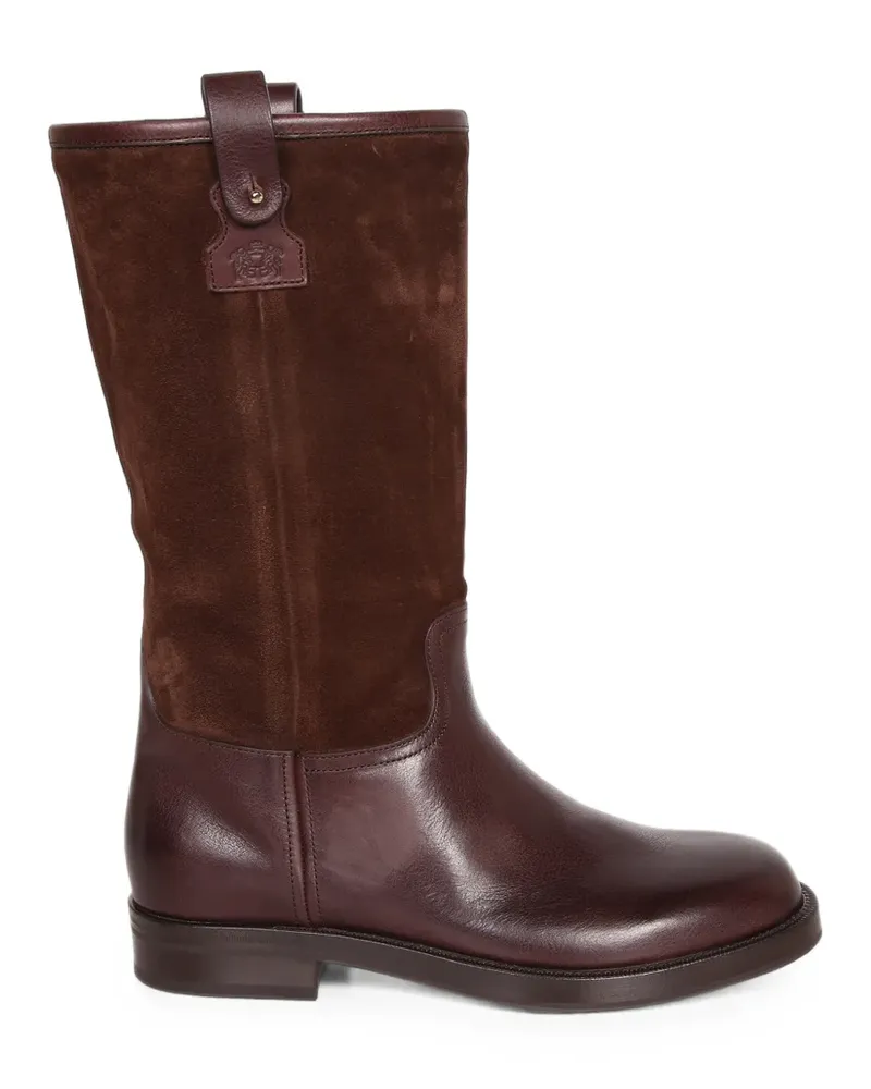 Church's Stiefel aus Leder mit Wildledereinsätzen - Braun Braun