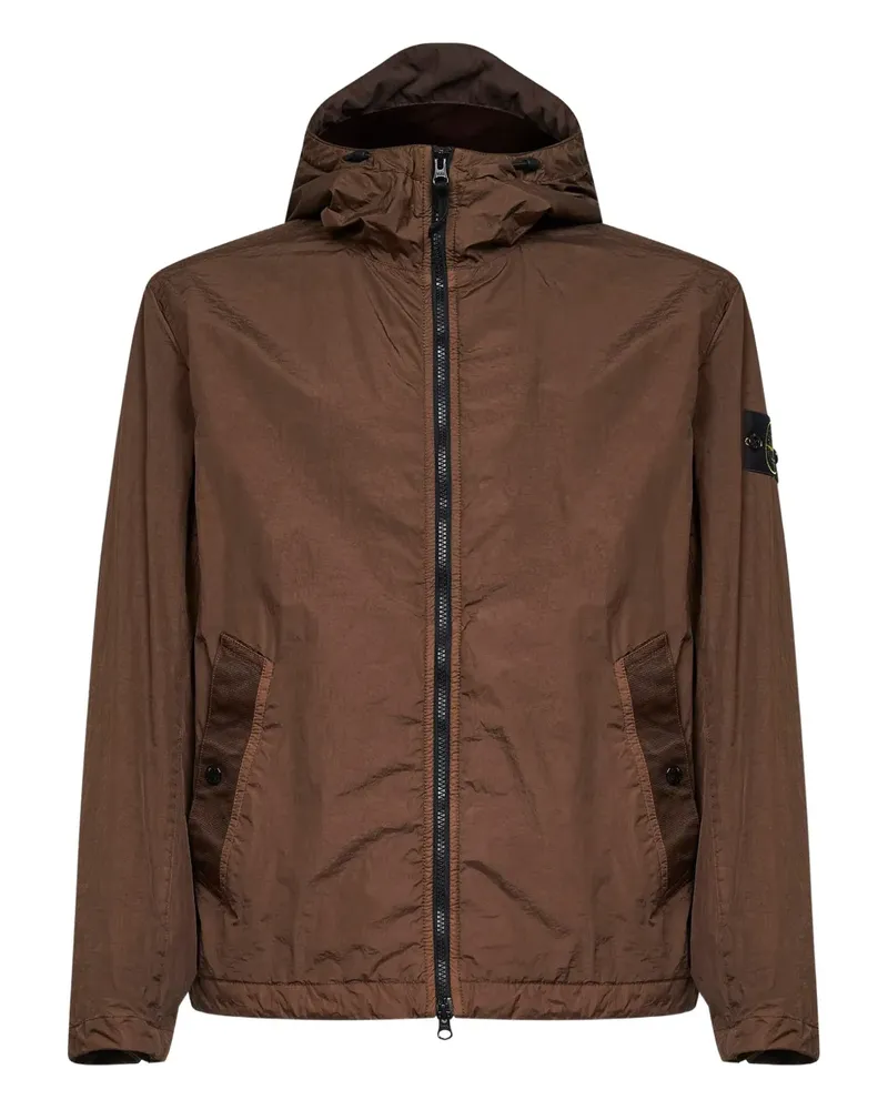 Stone Island hooded zip jacket - Braun Braun