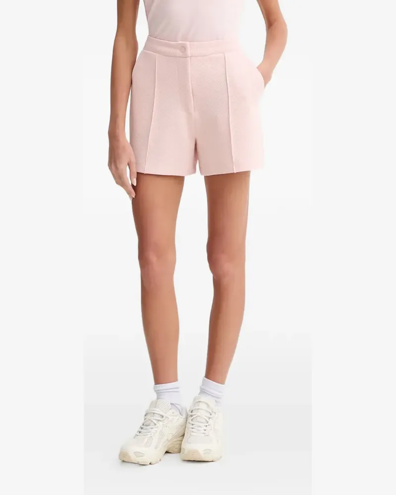Guess Strukturierte Shorts mit Einsätzen - Rosa Rosa