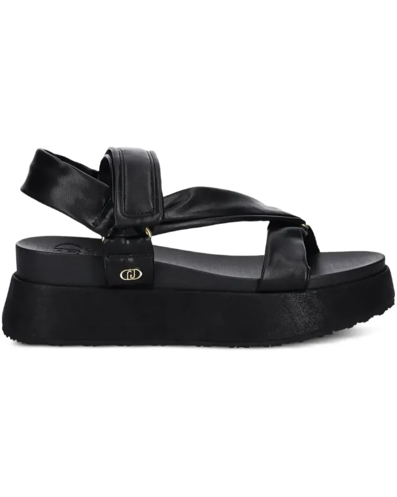 Liu Jo Sandalen mit Plateausohle 65mm - Schwarz Schwarz