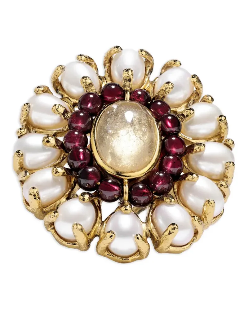 Goossens Paris Perles Baroques Ring - Gold Gold