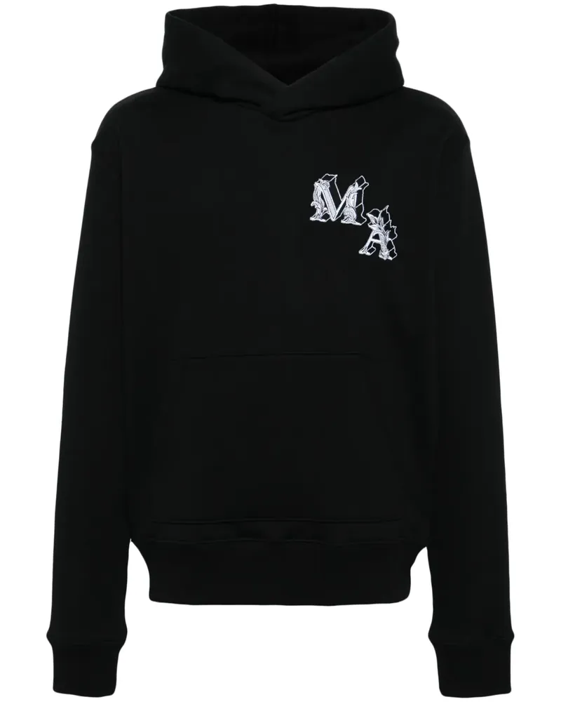 Amiri Angel cotton hoodie - Schwarz Schwarz