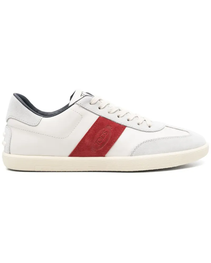 TOD'S Tabs Sneakers aus Wildleder - Nude Nude