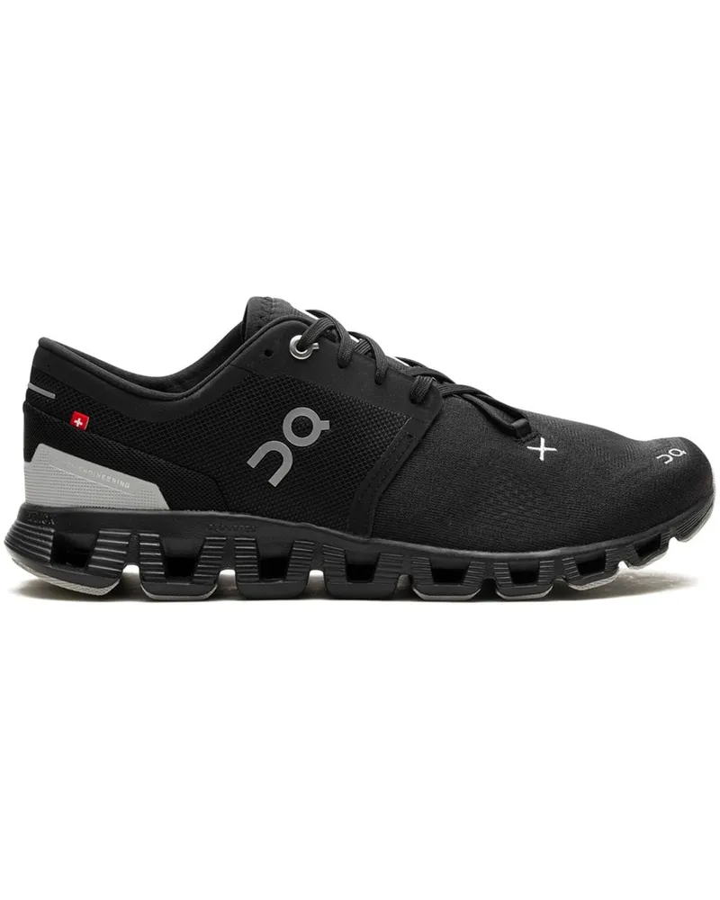 ON On Cloud X 3 Sneakers - Schwarz Schwarz