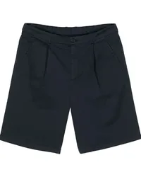 Giorgio Armani Chino-Shorts mit Faltendetail Blau