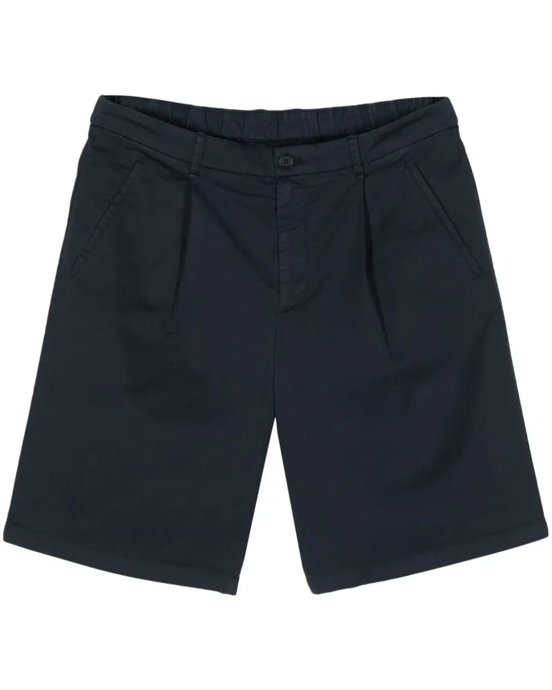 Giorgio Armani Chino-Shorts mit Faltendetail - Blau Blau