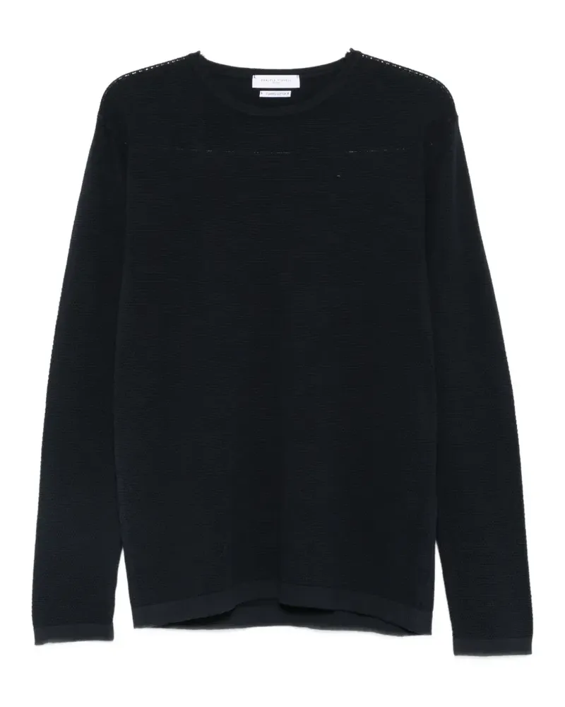 Daniele Fiesoli textured sweater - Blau Blau