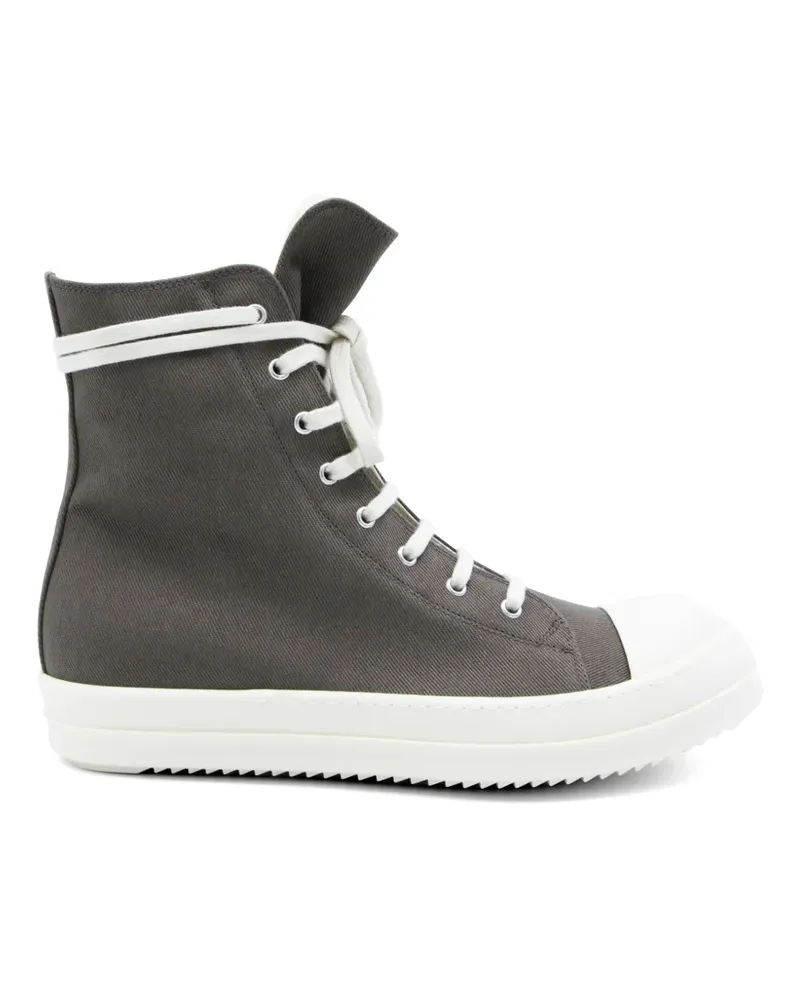 DRKSHDW by Rick Owens lace-up hi-top sneakers - Grau Grau