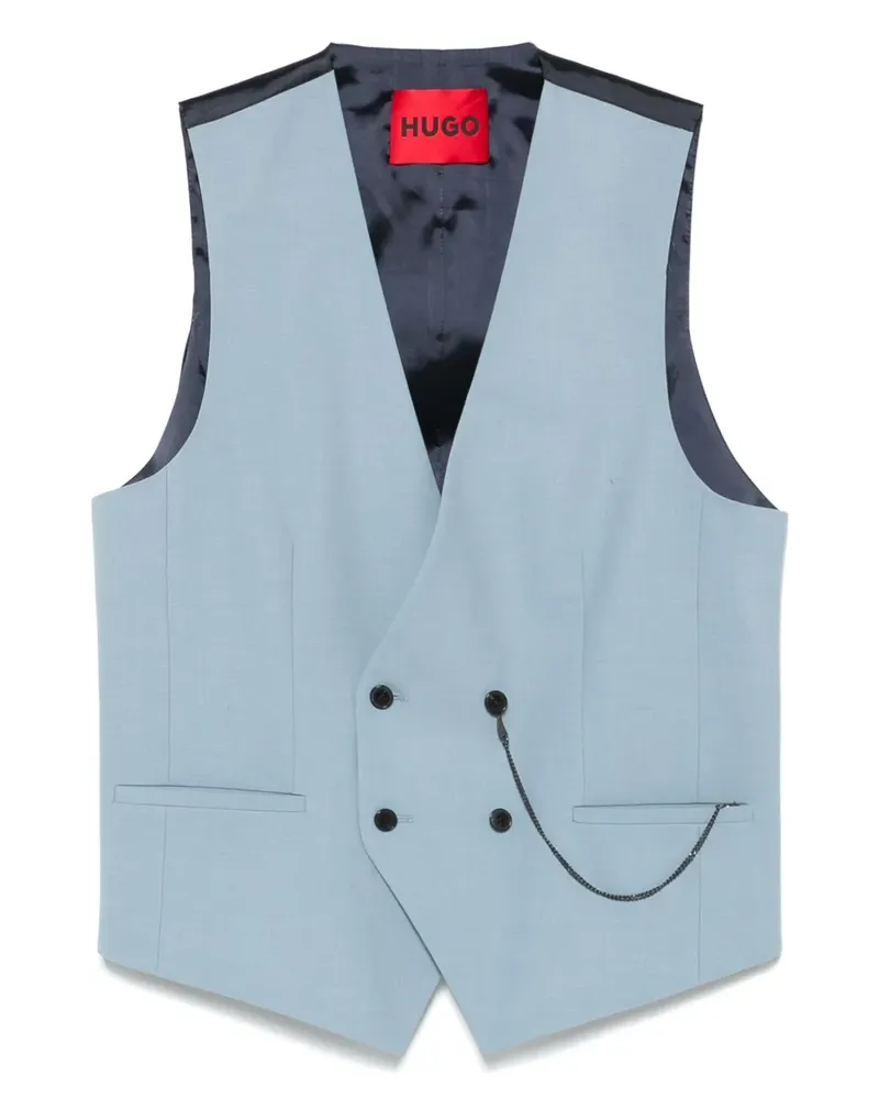 HUGO BOSS Weste mit Einsätzen - Blau Blau