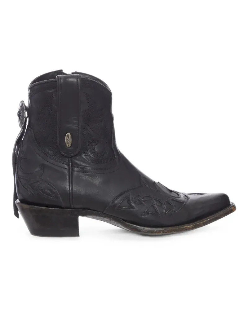 Mexicana Stitched Plus western boots - Schwarz Schwarz