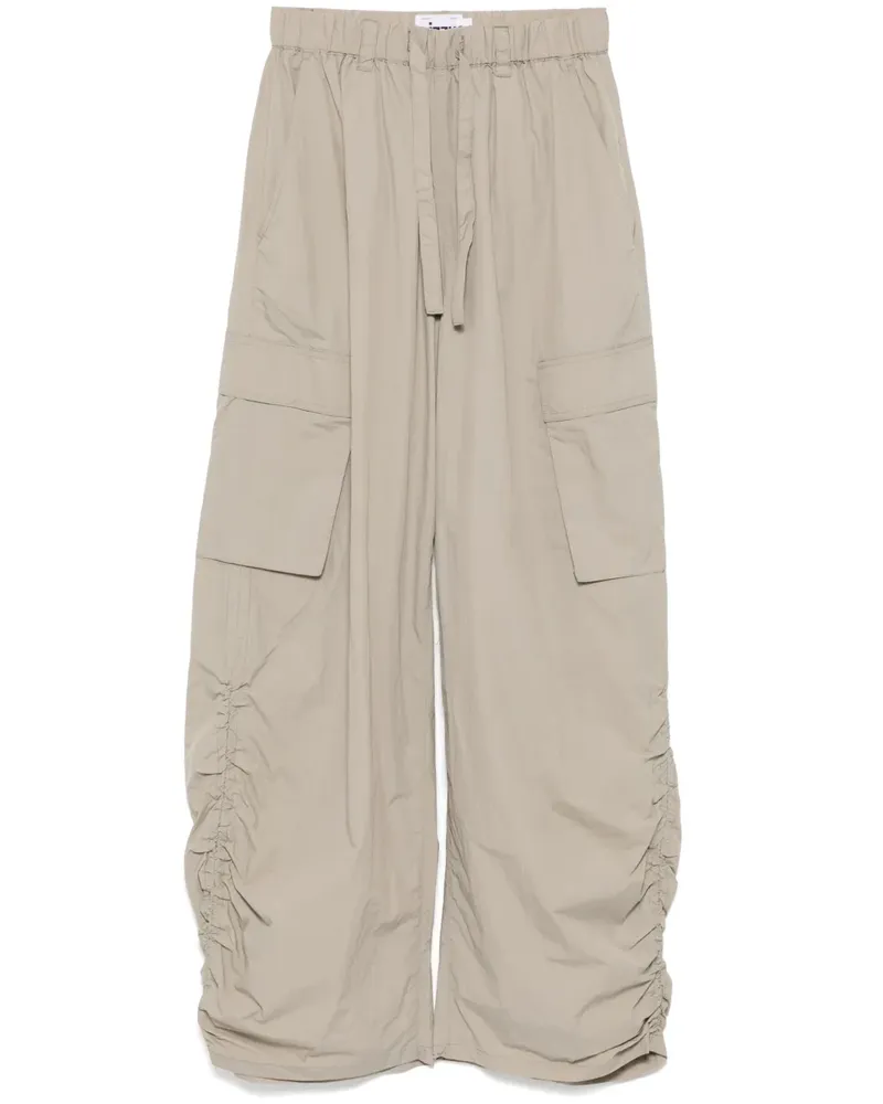 Izzue Cargohose mit Kordelzug - Nude Nude
